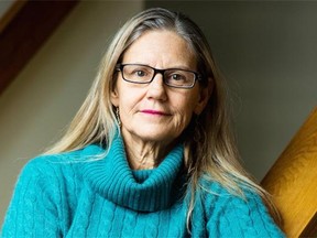 Linda Duxbury, business professor at Carleton University's Sprott School of Business, is photographed inside her Ottawa home Friday January 16, 2015.