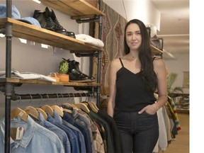 Meet Michaela Michael, the owner of a new vintage clothing store, Hazlewood, at 120 20th Street West.