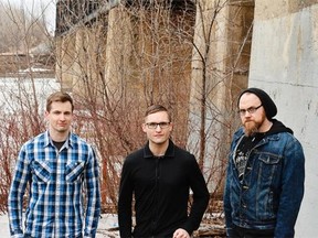 Siblings Shane and Jesse Matthewson, KEN Mode's founders, recruited Saskatoon bass player Skot Hamilton in 2014.