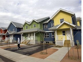 Monarch Yards is an affordable housing development in Saskatoon's 200 block of Avenue L South