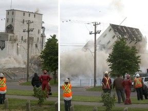 The Parrish and Heimbecker mill, built in 1910, was demolished on June 20, 2015