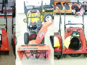 A group of Saskatoon thieves is overprepared for winter. Saskatoon police are looking for the suspects who stole 30 new snowblowers from a north-end business during the Thanksgiving long weekend.