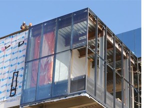 The Remai Modern Art Gallery of Saskatchewan is underway in Saskatoon on May 11, 2015. The four-storey, 175,000 square-foot building is scheduled to be completed sometime in 2016.