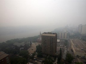 File Photo from June 29, 2015. As smoke continues to fill Saskatoon skies, officials are warning people with respiratory illnesses to stay inside.