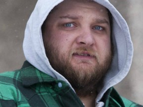 Shane Paschke, leaving Melfort provincial court in 2013