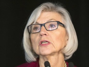 Supreme Court of Canada chief justice Beverley McLachlin spoke in Saskatoon on Oct. 16, 2015