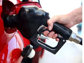 A person pumps gas into their tank. (Getty Images files)