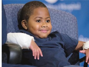 Physicians hope Zion Harvey, who received a double-hand transplant earlier this month, will be able to achieve more milestones, including his goals of throwing a football and playing on the monkey bars.