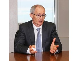 Potash Corp president Jochen Tilk speaks to the StarPhoenix on Oct. 22 in Saskatoon.