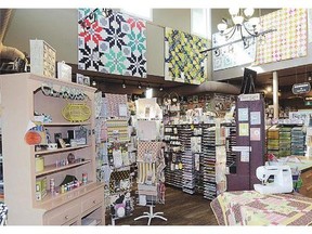Prairie Chicks Quilting and Scrapbooking offers a dazzling array of fabrics, patterns and supplies for quilting enthusiasts.