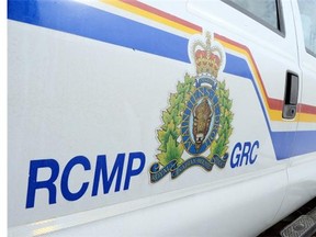 RCMP report that a man is dead after a crash involving a semi and a pick up truck.