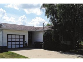 The Rosthern house where homicide victim Frances Wendland lived, 30 years later. Wendland was killed in 1985. Earlier this month, RCMP charged two men with first-degree murder in connection to her death.