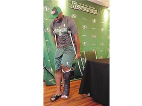 Roughriders quarterback Darian Durant faces a long recovery process from a ruptured left Achilles tendon, but he vows to be back better than ever in 2016.