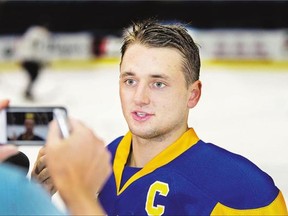 Saskatoon Blades' Nick Zajac has been named captain by his teammates. The season opens tonight at SaskTel Centre against the Prince Albert Raiders.