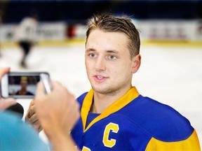 Saskatoon Blades’ Nick Zajac is named captain of this year’s edition of the team.