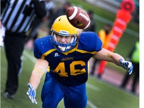 Saskatoon Hilltops linebacker Cole Benkicwas named the defensive player of the game in Sunday's PFC victory over the Edmonton Wildcats in Edmonton.