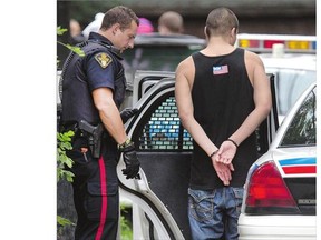 Saskatoon police were held at bay after an hours-long standoff in the 100-block of Avenue O South that ended later in the afternoon with multiple people being removed from the house and taken into custody.