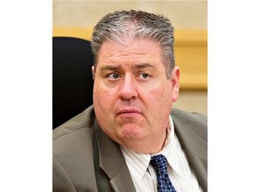 SASKATOON, SASK.; MAY 20, 2014 - Saskatoon City Council councillor Randy Donauer during May 20, 2014 meeting, May 20, 2014 (Gord Waldner, The StarPhoenix)