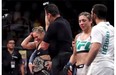 RIO DE JANEIRO, BRAZIL - AUGUST 01: Ronda Rousey of the United States defeats Bethe Correia of Brazil in their bantamweight title fight during the UFC 190 Rousey v Correia at HSBC Arena on August 1, 2015 in Rio de Janeiro, Brazil. (Photo by Matthew Stockman/Getty Images)  UFC 190: Rousey v Correia