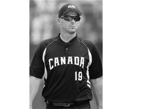 Team Canada outfielder Jeff Ellsworth has spent a decade on the Canadian national softball team and has the second highest batting average in this year's world championship so far.