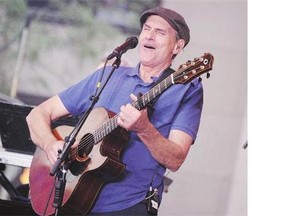 "There's definitely more road behind me than there is ahead of me," says singer-songwriter James Taylor, but "I definitely want to get back to it and do it again."