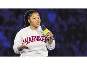 Toni Morgan offers inspiration to thousands of young people during her appearance at We Day Toronto on Oct 1.