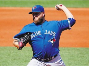 Toronto Blue Jays' Mark Buehrle was knocked around by the Red Sox Monday in an 11-4 beating that drew questions about the pitcher's health.