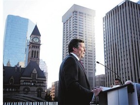 Toronto Mayor John Tory announces Tuesday that the city will not make a bid to host the 2024 Olympics.