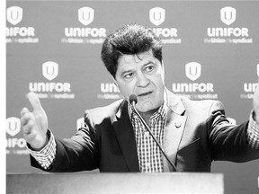 Unifor Union President Jerry Dias is among those raising concerns about the TPP, saying it 'poses a significant threat to Canada's auto industry.'