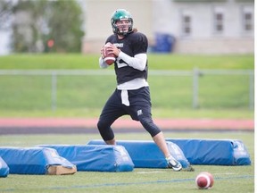 University of Saskatchewan quarterback Drew Burko.