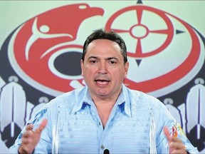 'We want to have a dialogue, a dialogue about pipelines and mining, about alternative sources of energy,' says Assembly of First Nations National Chief Perry Bellegarde.