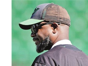 'When you're in a role and you're deeply invested in that role, you can have great satisfaction' explains Saskatchewan Roughriders interim head coach Bob Dyce.