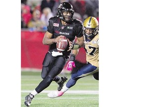 The Winnipeg Blue Bombers will be looking to avenge their loss last week to Henry Burris and the Redblacks as the playoffs loom.