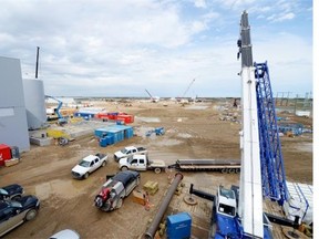 Work continues at the K+S Potash Canada GP Potash Mine near Bethune, Sask. (TROY FLEECE/Regina Leader-Post)