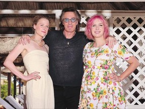 Writer Diablo Cody, right, with actress Mamie Gummer and rocker Rick Springfield.