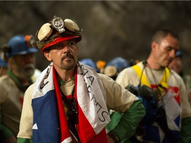 Antonio Banderas stars as Mario Sepulveda in Alcon Entertainment's true-life drama "The 33," a Warner Bros. Pictures release.