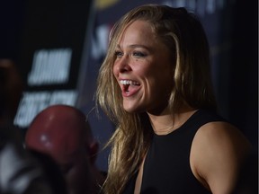 Ultimate Fighting Championship star Ronda Rousey talked to the press in Melbourne, Australia in advance of her UFC 193 bantamweight title bout versus Holly Holm