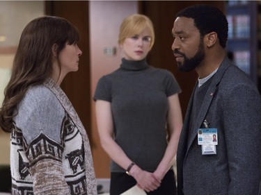 L-R: Julia Roberts, Nicole Kidman and Chiwetel Ejiofor star in "Secret in Their Eyes," an Entertainment One release.