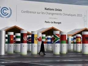 A general view during final preparations for the COP21, Paris Climate Conference site on Nov. 25, 2015 in Le Bourget, France. The 21st United Nations Conference on climate change will run from from November 30 to December 11.