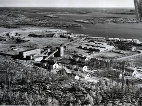 The Gunnar uranium mine, which was abandoned in 1963, appears in this undated photo.