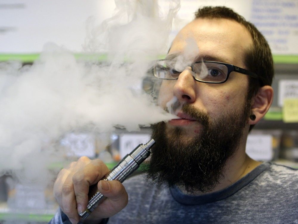 Vaping legal in e cig shops but not other public places The