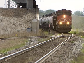 A CN train.