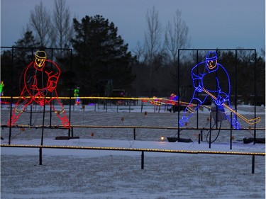 The 17th sparkling season of the BHP Billiton Enchanted Forest opened with an official Light Up the Forest Ceremony at this year's new display, November 19, 2915. Once again funds raised over the holidays go to the Saskatoon City Hospital Foundation and the Saskatoon Zoo Foundation.