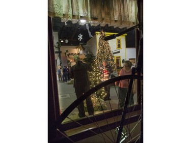 The Western Development Museum comes alive with the set-up for the annual Festival of Trees fundraiser for City Hospital, November 19, 2015. The festival opens this weekend and goes on for the week.