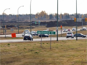 SASKATOON, SASK.; OCTOBER 22, 2014 -- The intersections of McOrmond Drive and College Drive, and  Boychuk Drive and Highway #16 has Saskatoon City Council recommending expediting construction of two interchanges, (Gord Waldner/The StarPhoenix)