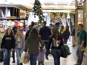 Packed malls at Christmastime can add to your stress.