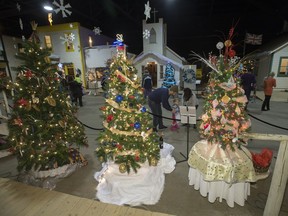 The annual Festival of Trees opens at the Western Development Museum, Nov. 22, 2015.