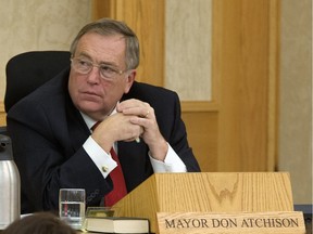 Mayor Don Atchison presides over the city's budget debates.