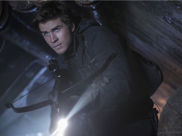 Liam Hemsworth stars as Gale Hawthorne in "The Hunger Games: Mockingjay - Part 2."