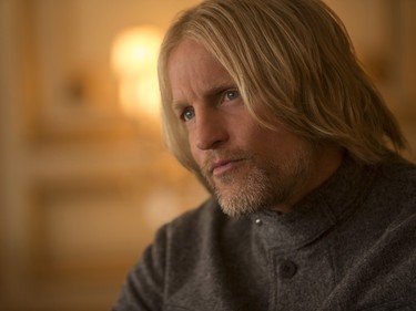 Woody Harrelson stars as Haymitch Abernathy in "The Hunger Games: Mockingjay - Part 2."
